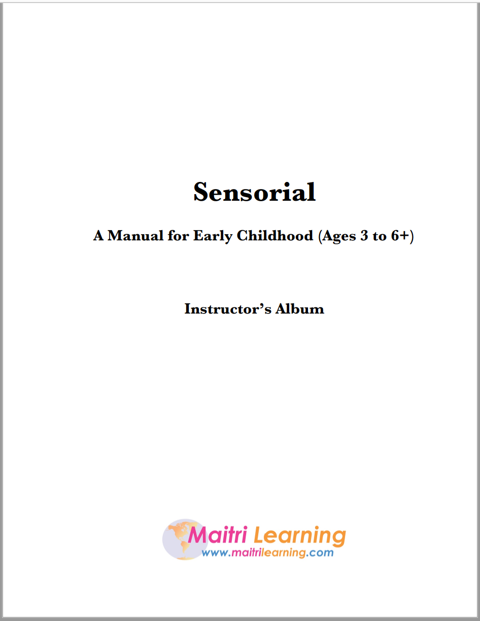 Sensorial Album (EC) - Maitri Learning