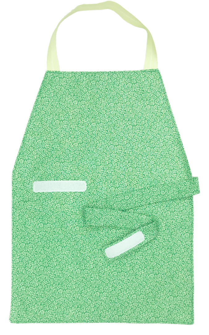 Green Cloth Apron - Maitri Learning