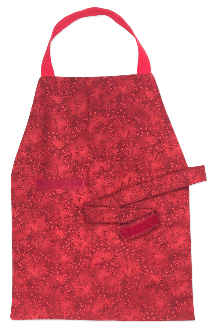 Red Cloth Apron - Maitri Learning