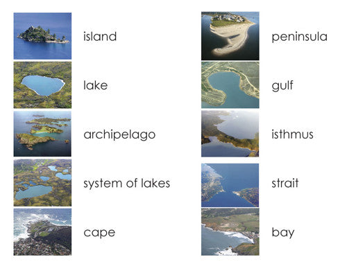 Chinese Land & Water 1: 3-Part Reading - Maitri Learning