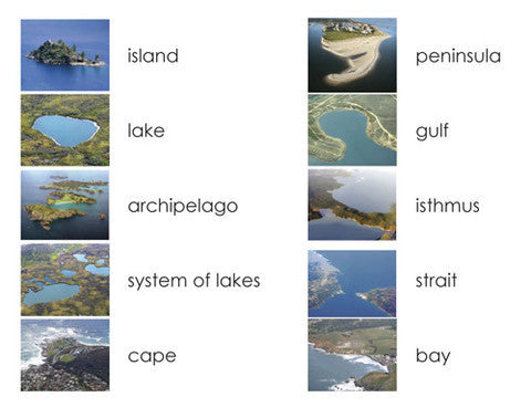 Spanish Land & Water 1 <p>3-Part Reading</p> - Maitri Learning
