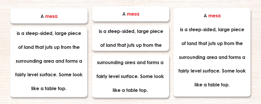 Land & Water 2 Book & Card Set - Maitri Learning