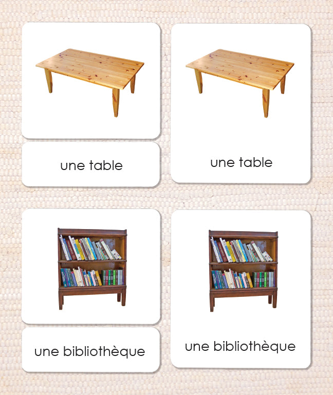 French Around the House 3-Part Reading - Maitri Learning