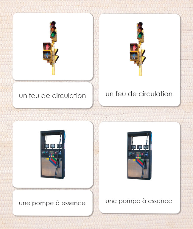 French Around Town 3-Part Reading - Maitri Learning