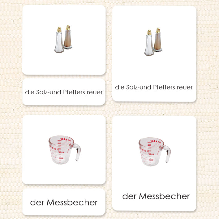 German In the Kitchen 3-Part Reading - Maitri Learning