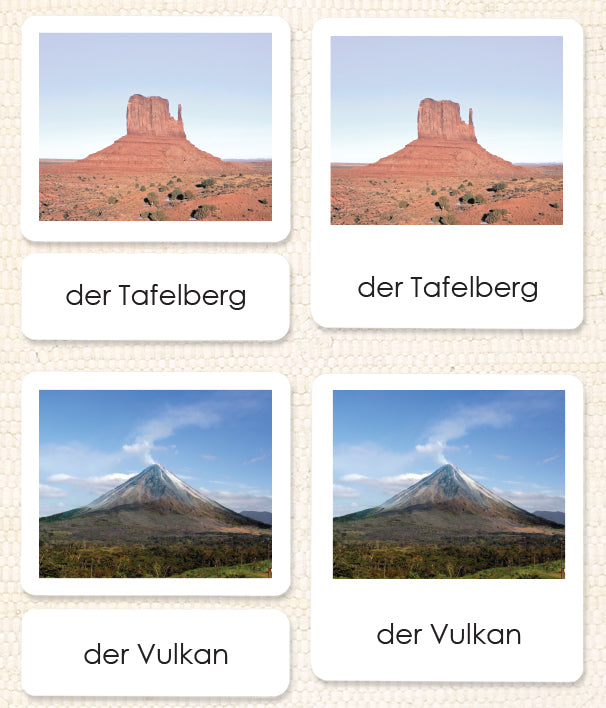 German Land & Water 2 3-Part Reading - Maitri Learning