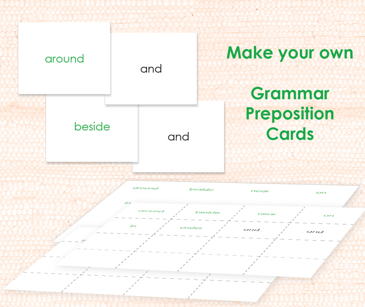 Grammar Step 5: The Preposition Digital - Maitri Learning