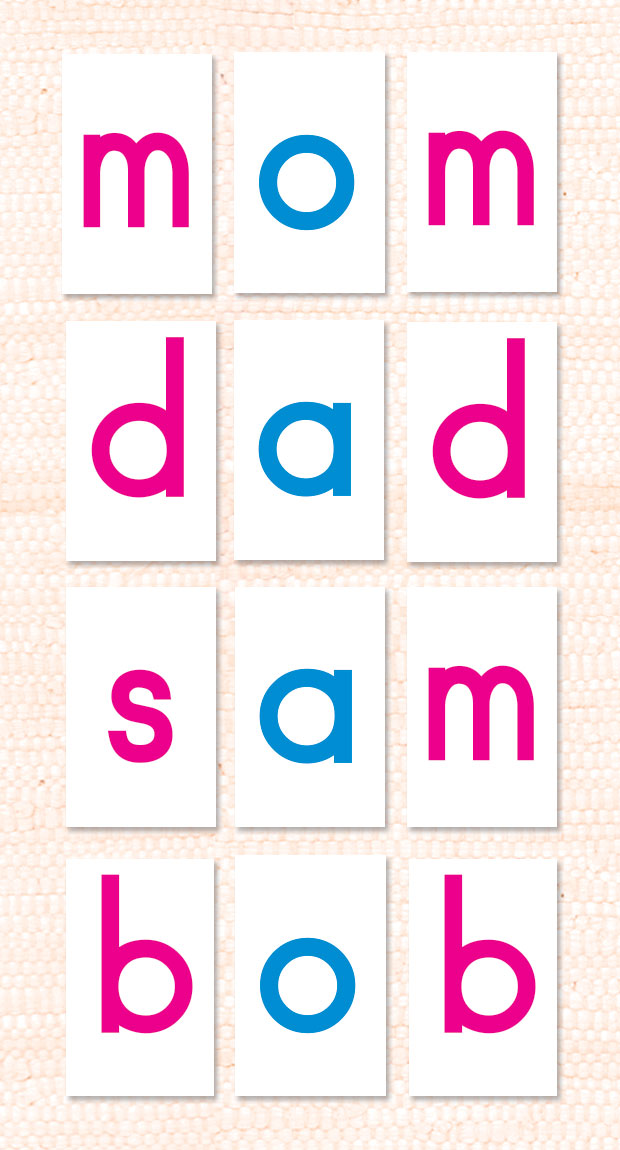 Cardstock Alphabet - Maitri Learning