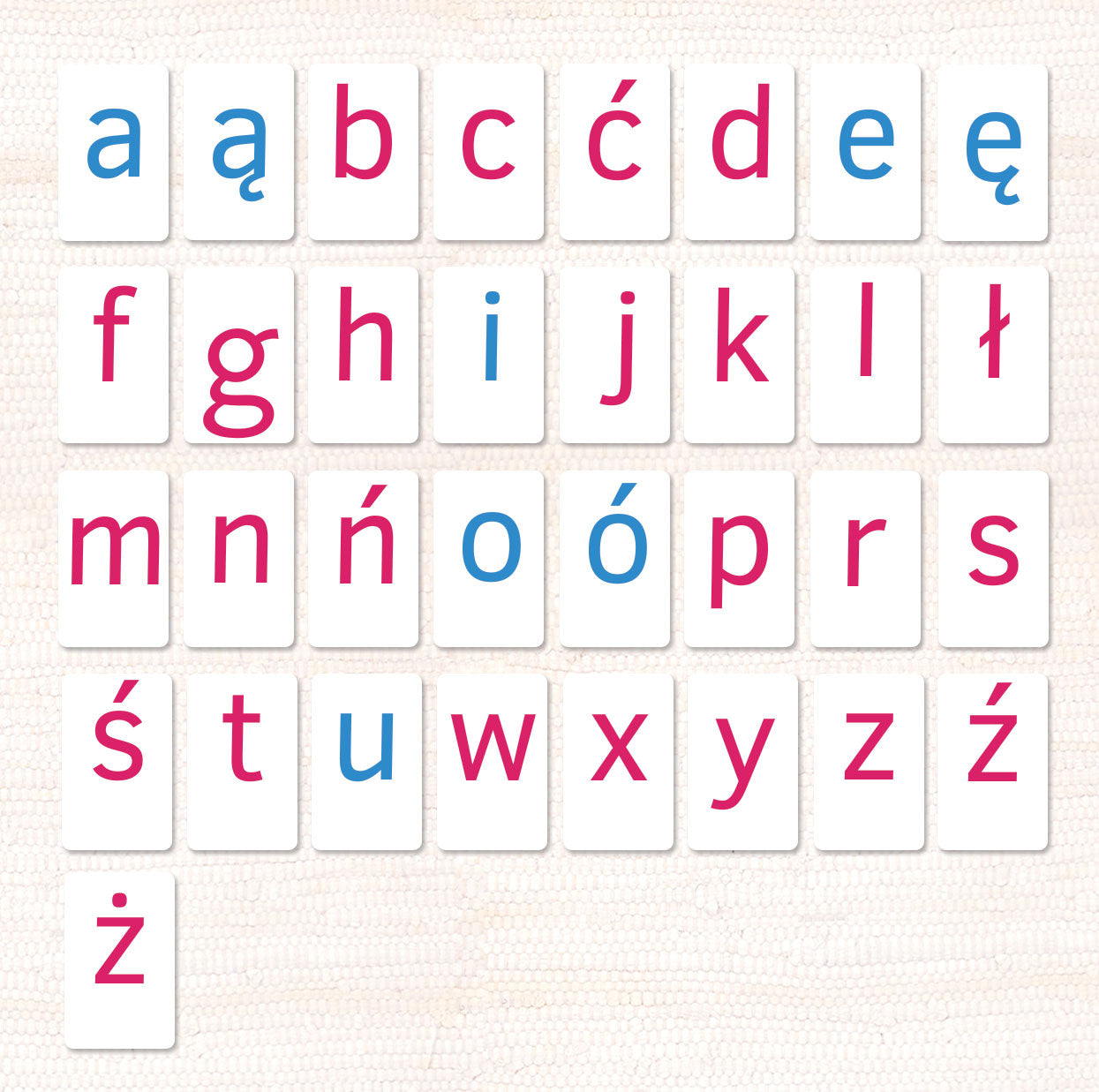 Polish Movable Alphabet - Maitri Learning