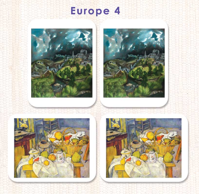 Fine Art Matching Cards - Maitri Learning