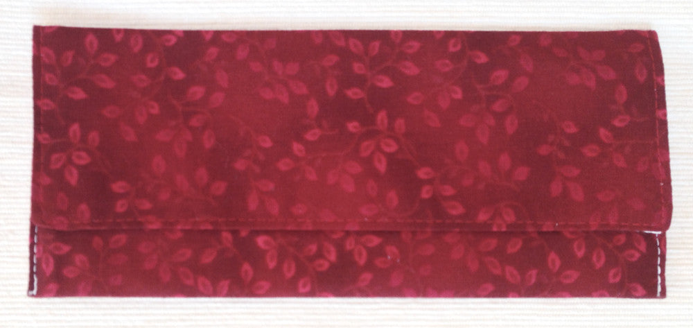 Deep red Long Fabric Organizers for Classroom Organization