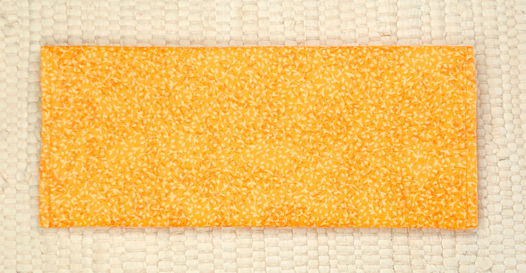 Orange Long Fabric Organizers for Classroom Organization