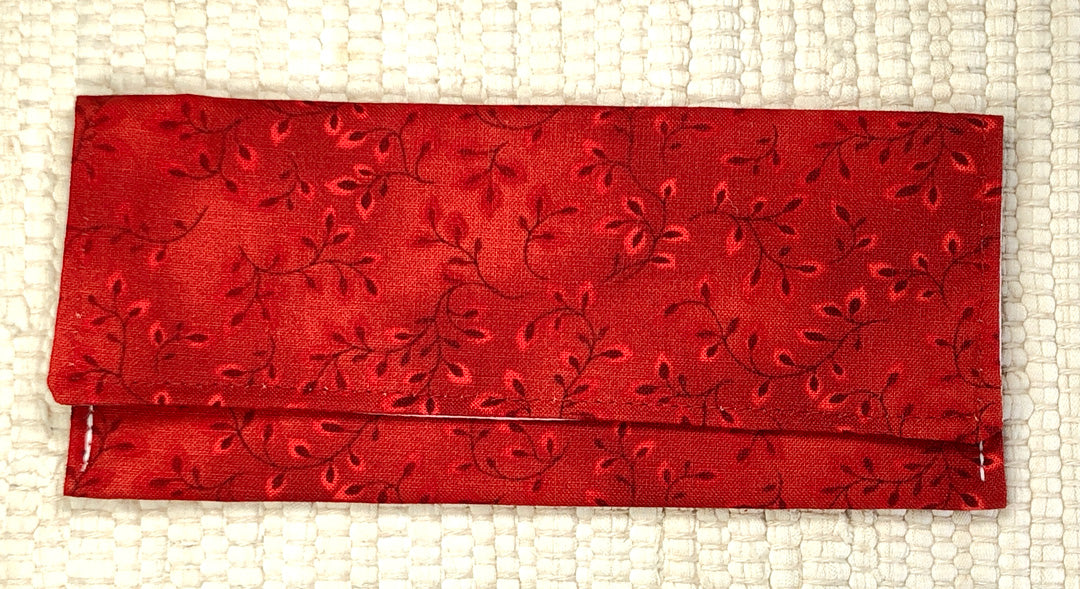 Red Long Fabric Organizers for Classroom Organization