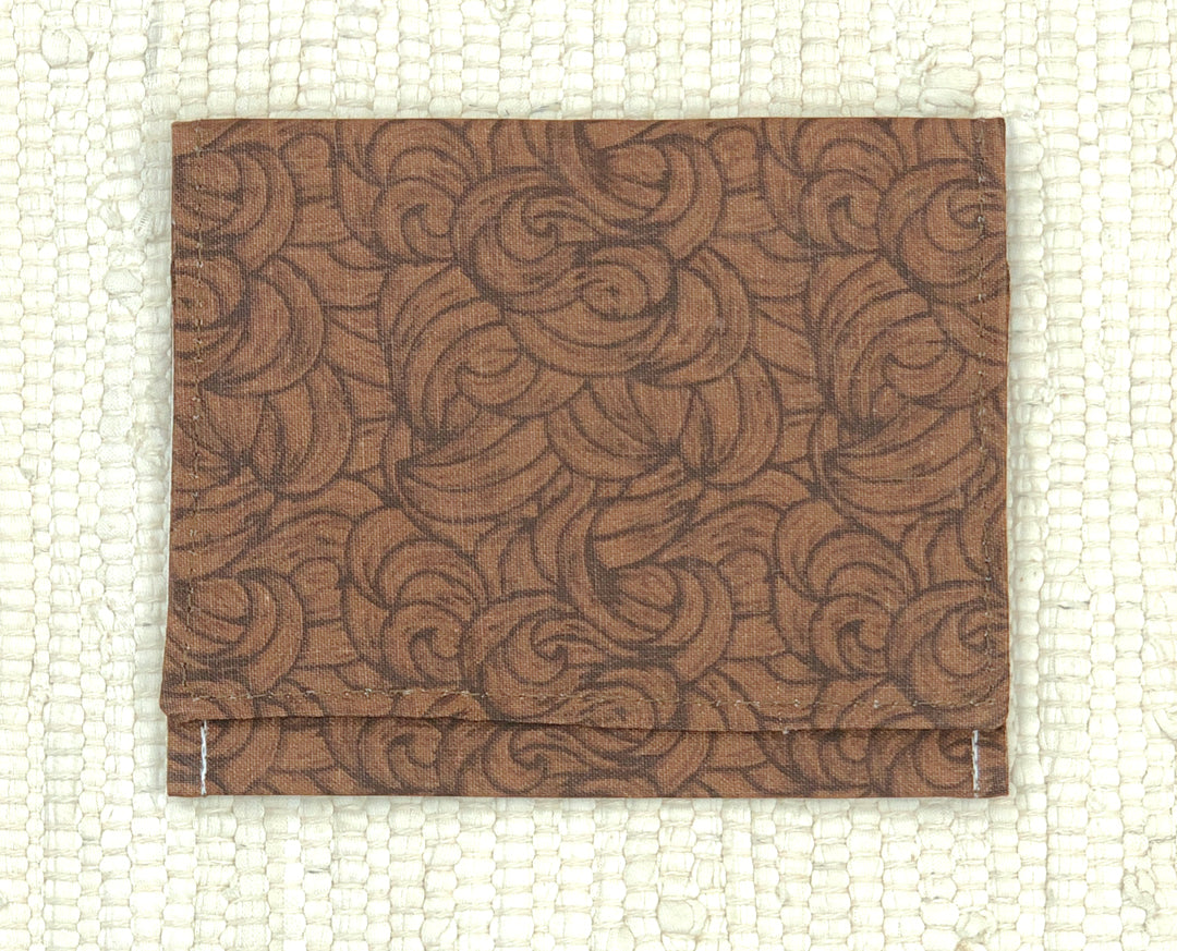 brown One-Pocket Fabric Organizer for Classroom Organization
