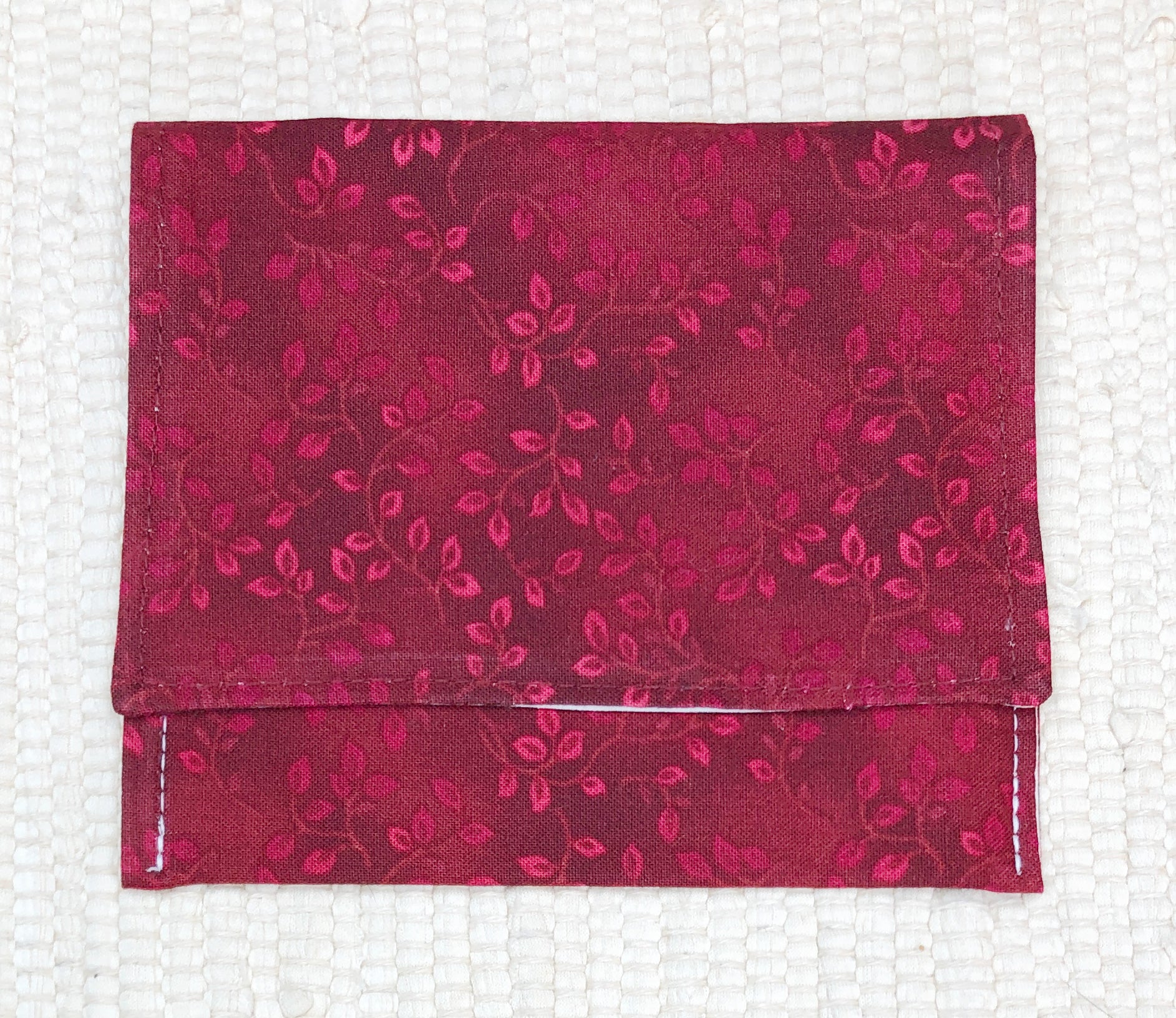 Red One-Pocket Fabric Organizer for Classroom Organization