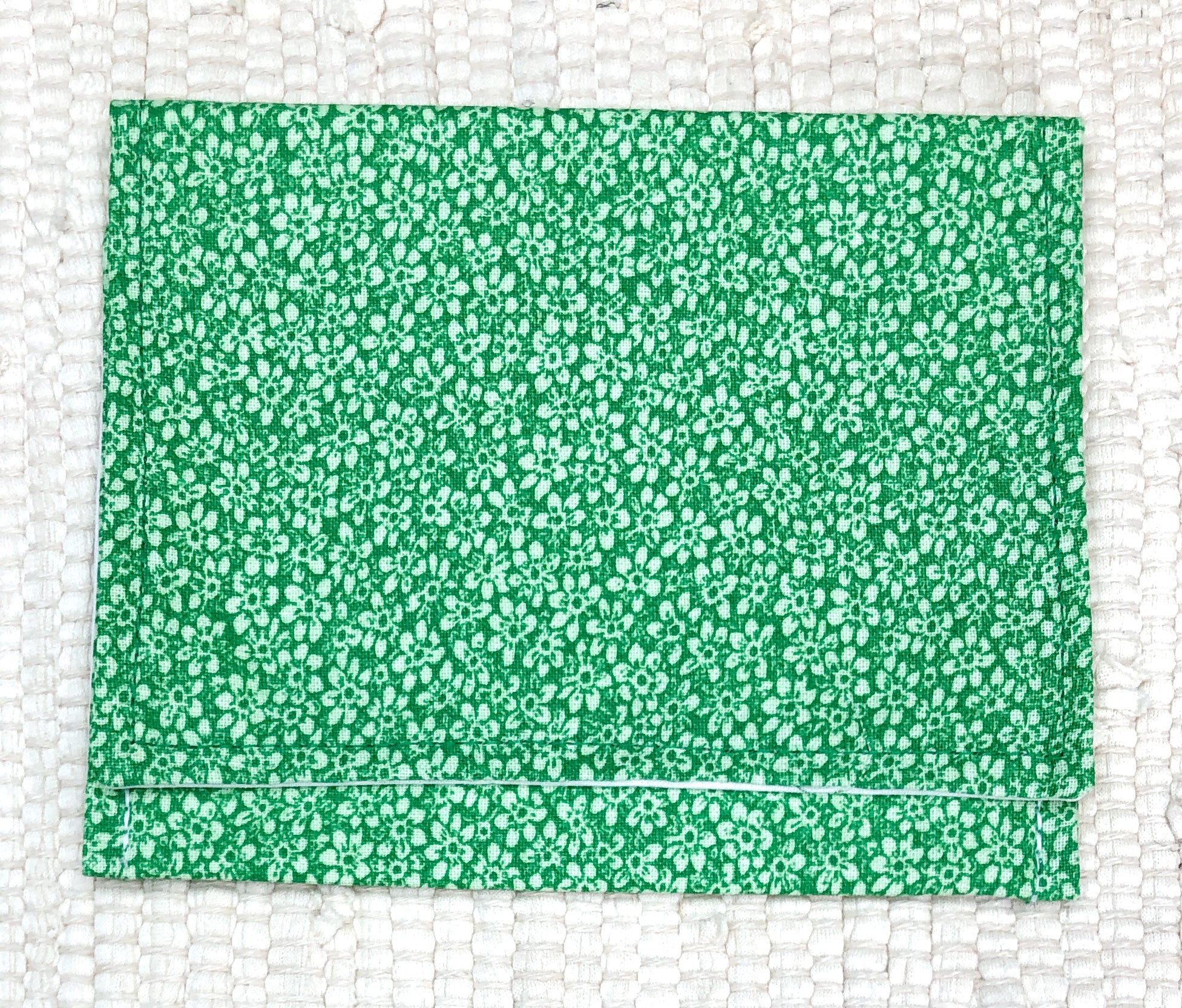 Green 1-pocket Fabric Organizer for Classroom Organization