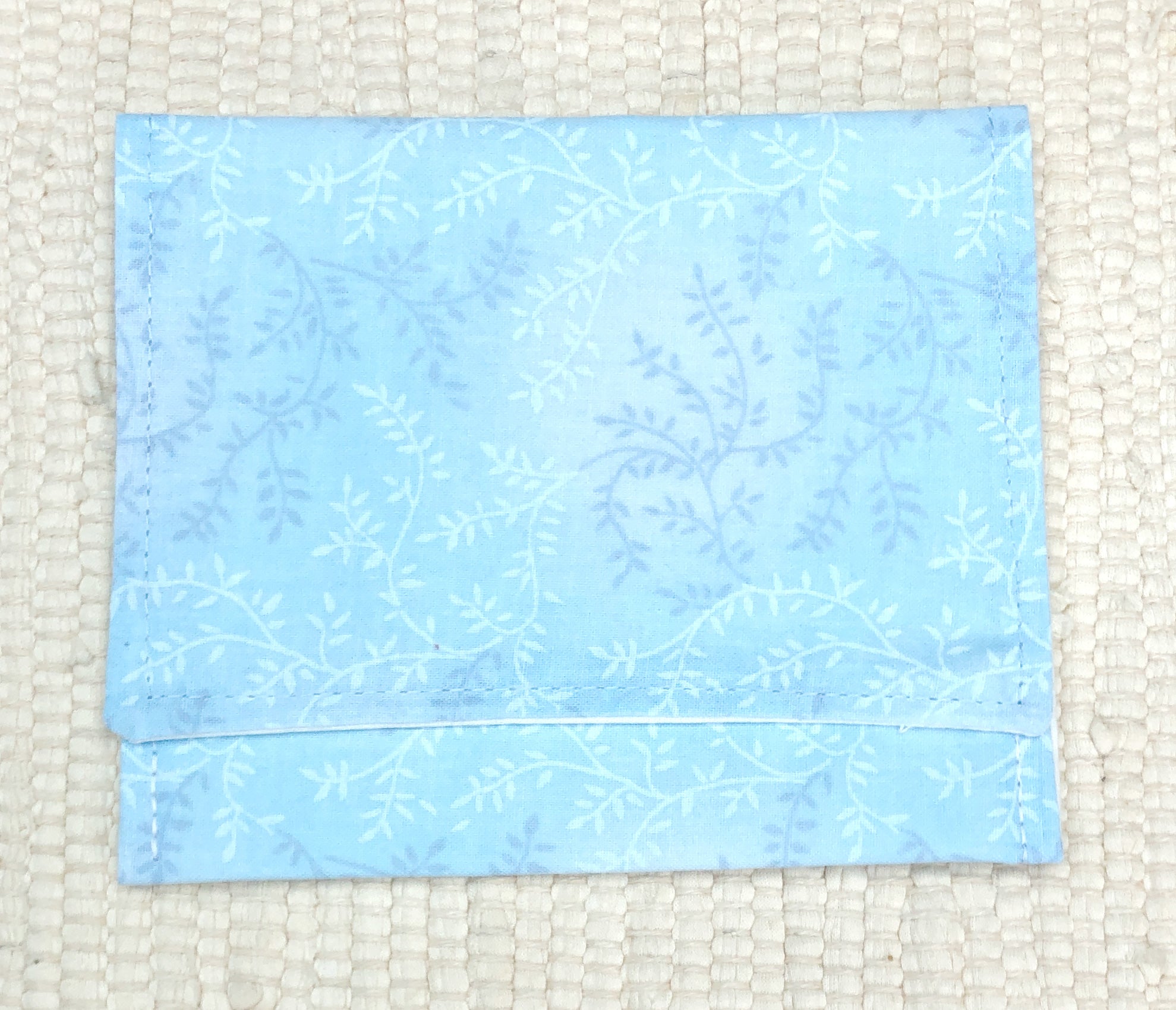 Light blue One-Pocket Fabric Organizer for Classroom Organization