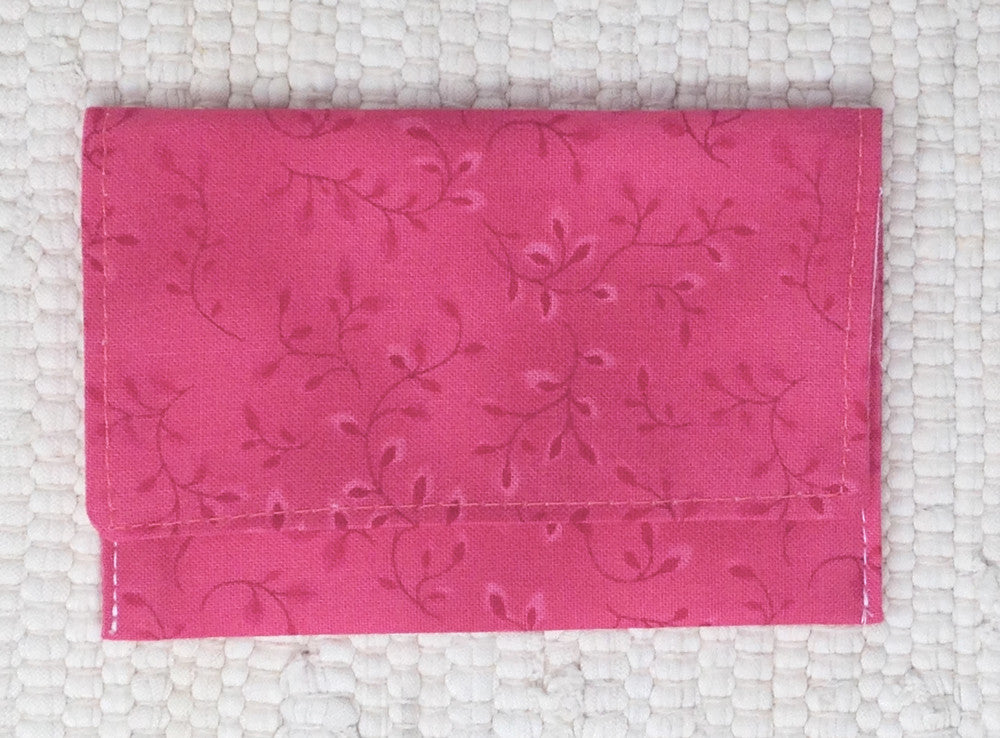 pink magenta Small Cloth Pouches: One-Pocket - Maitri Learning