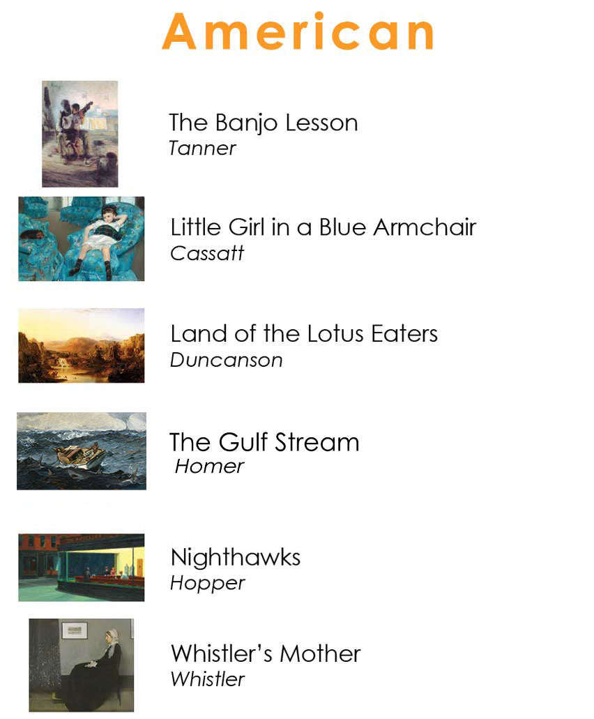 Fine Art Matching Cards - Maitri Learning