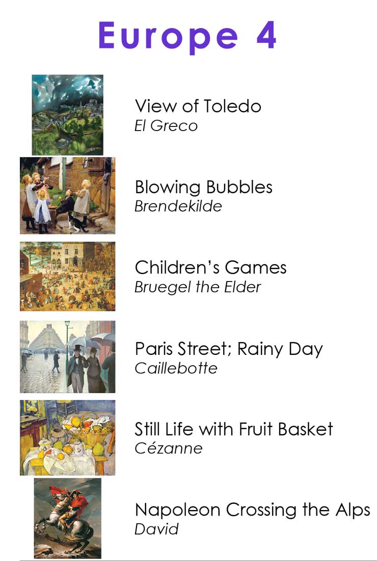 Fine Art 3-Part Cards from Maitri Learning Montessori