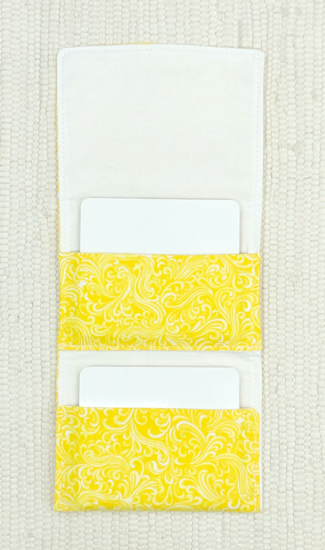 yellow 2-pocket Fabric Organizers for Classroom Organization