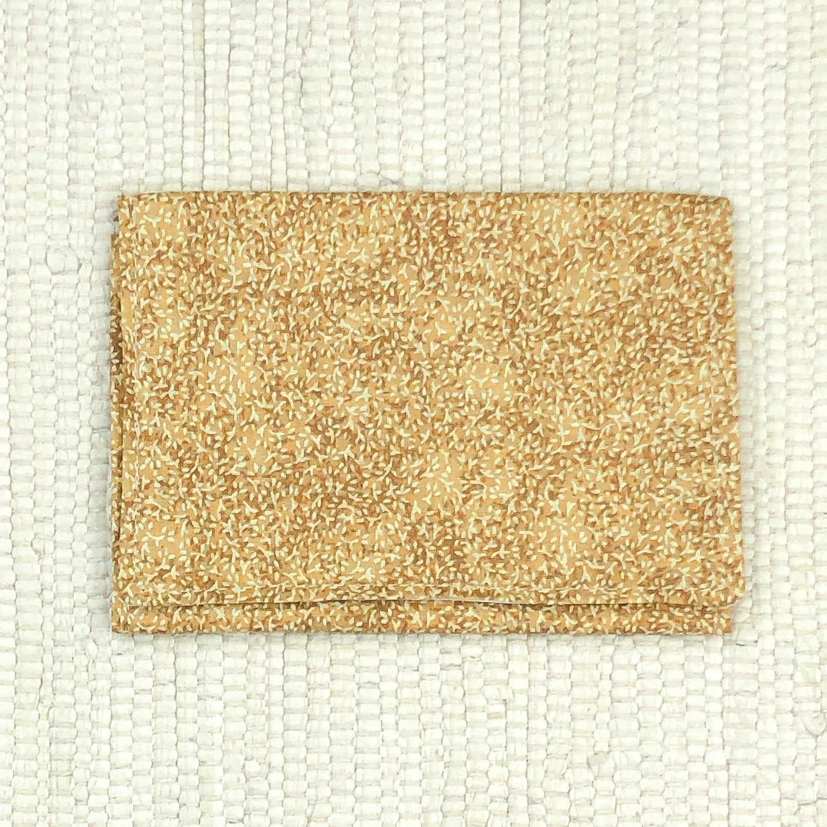tan One-Pocket Fabric Organizer for Classroom Organization