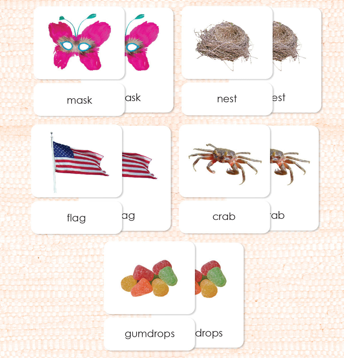 Imperfect Phonetic Level 2 Set: Longer Phonetic Words - Maitri Learning