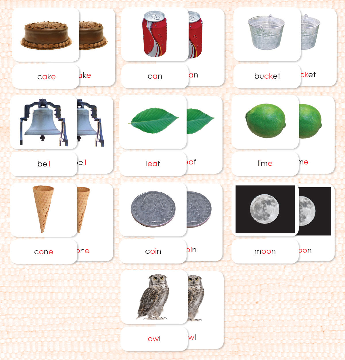 Imperfect Phonetic Level 3 Set: Other Phonograms - Maitri Learning