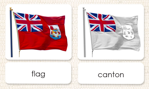 "Parts of" the Flag <p>3-Part Reading - Maitri Learning