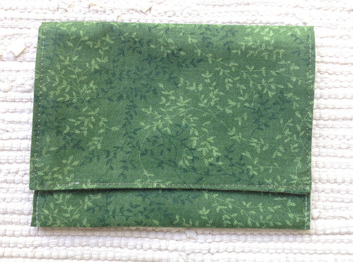 Pine green One-Pocket Fabric Organizer for Classroom Organization