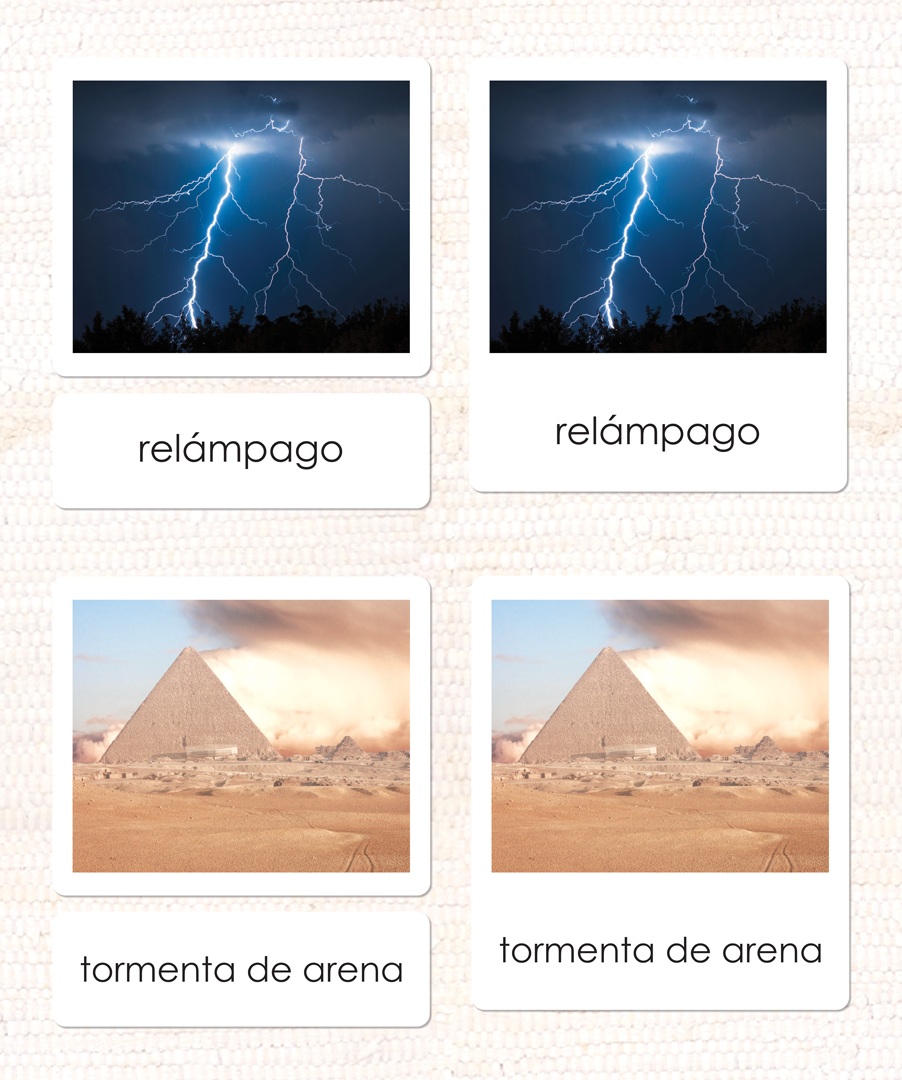 Spanish Weather 3-Part Reading - Maitri Learning