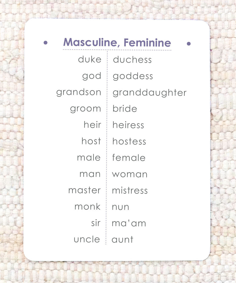 Word Study Spelling Charts - Maitri Learning