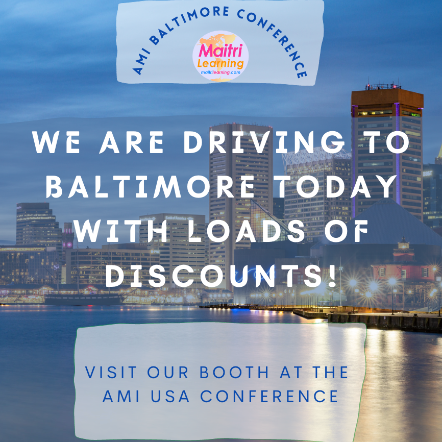 We're exhibiting at AMI/USA in Baltimore!