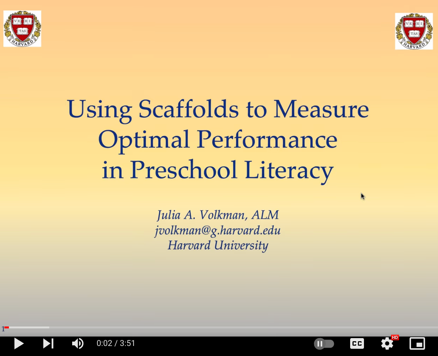 Graduate Thesis (Harvard University)-Scaffolds and Spelling in Preschool: Using a Movable Alphabet to Measure Early Literacy