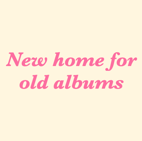 New Home for Old Albums