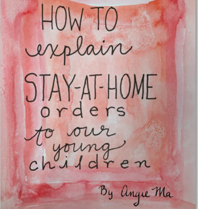 Why are we staying home? A free e-book for children