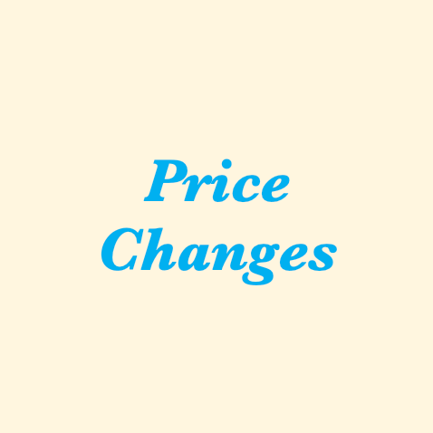 Price Changes