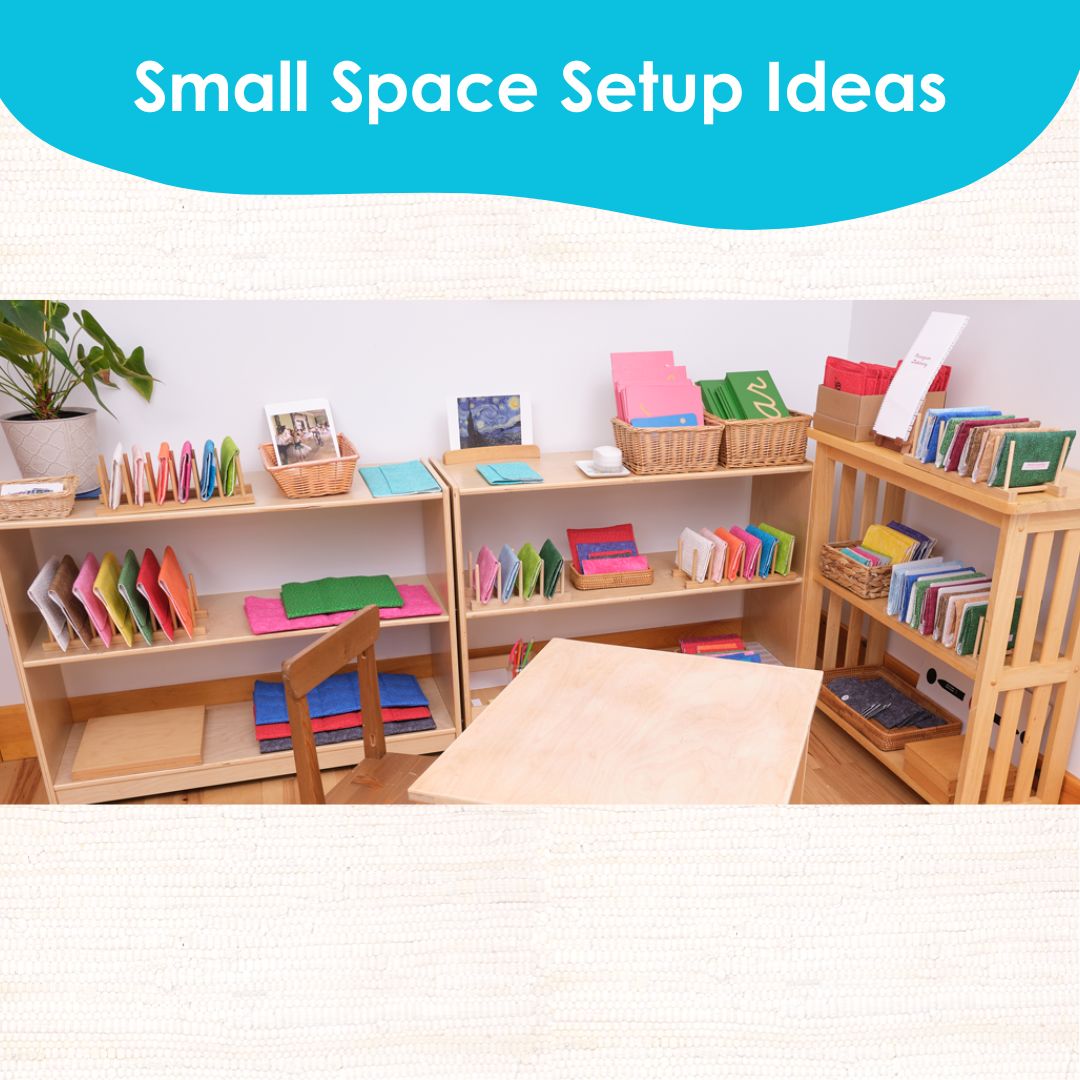 Compact setup option for a small footprint