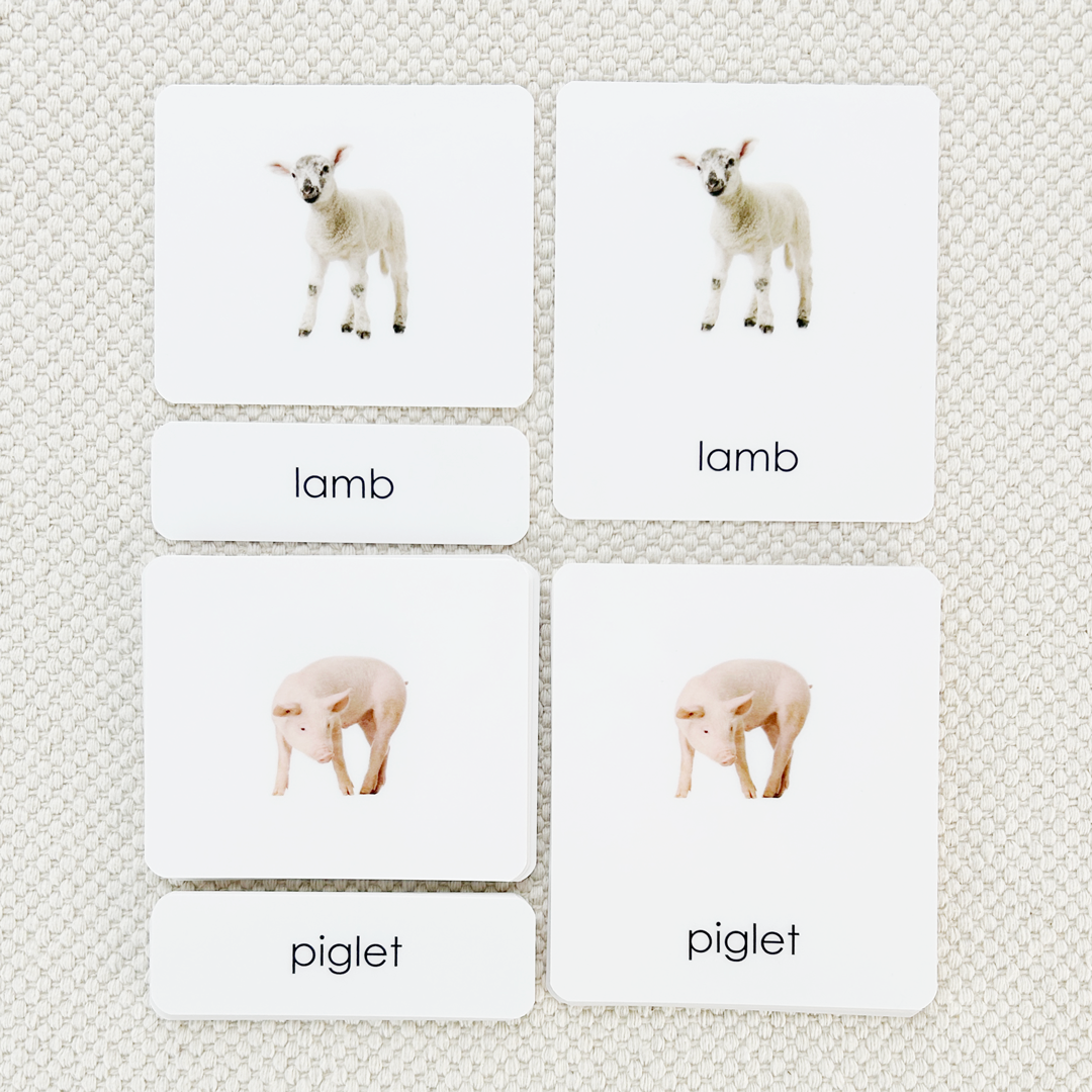 Farm Animals (Juvenile) 3-Part Reading