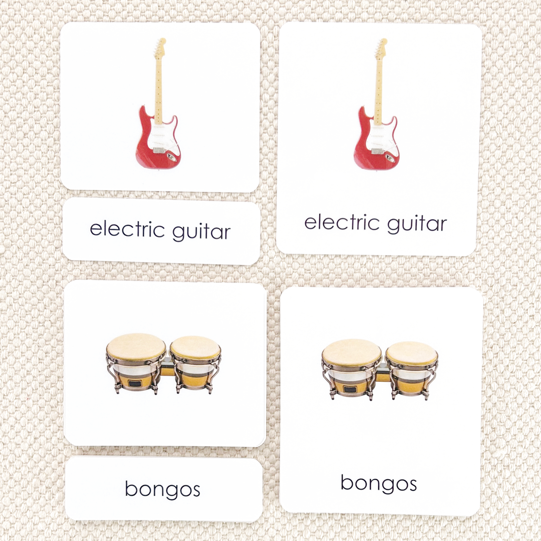 Popular Musical Instruments 3-Part Reading