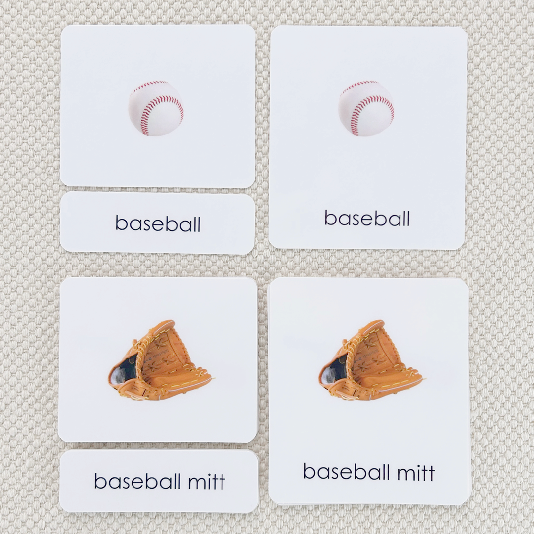 Sports Equipment 3-Part Reading