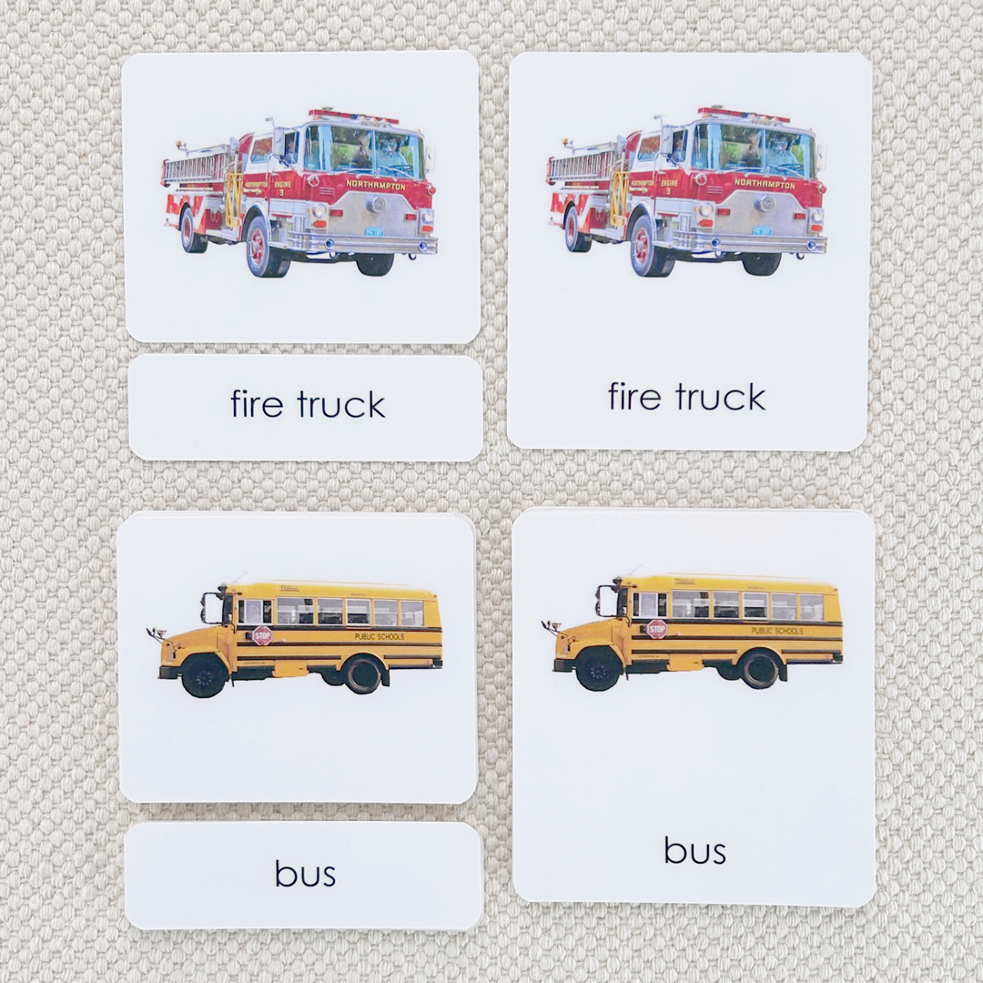 Transportation 3-Part Reading