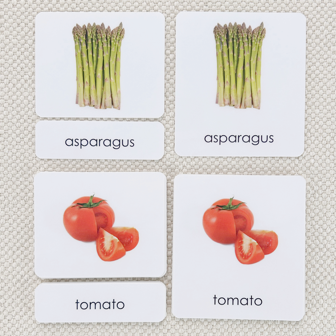 Vegetables 3-Part Reading