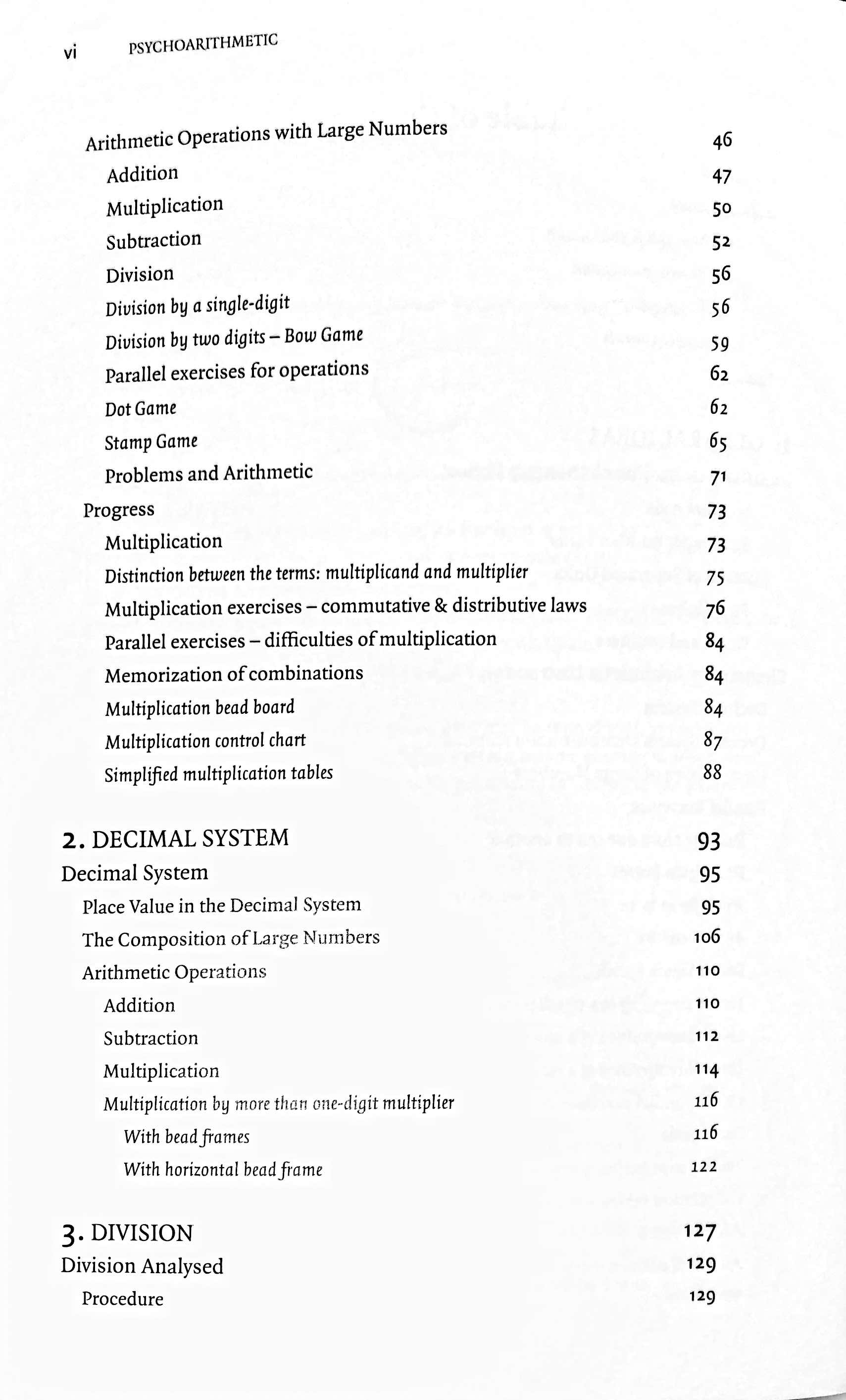 Psychoarithmetic