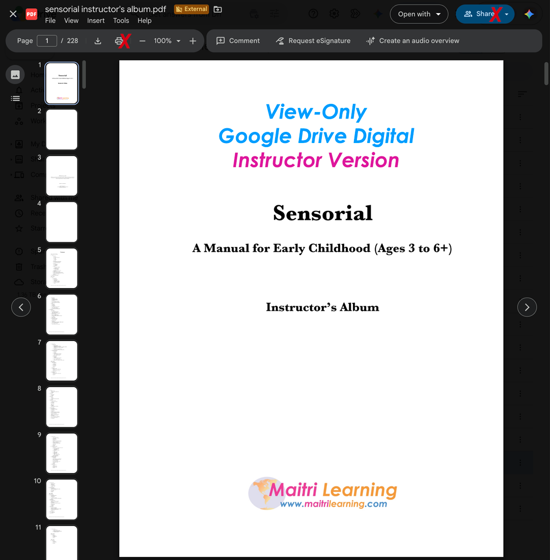 Sensorial Album (EC)