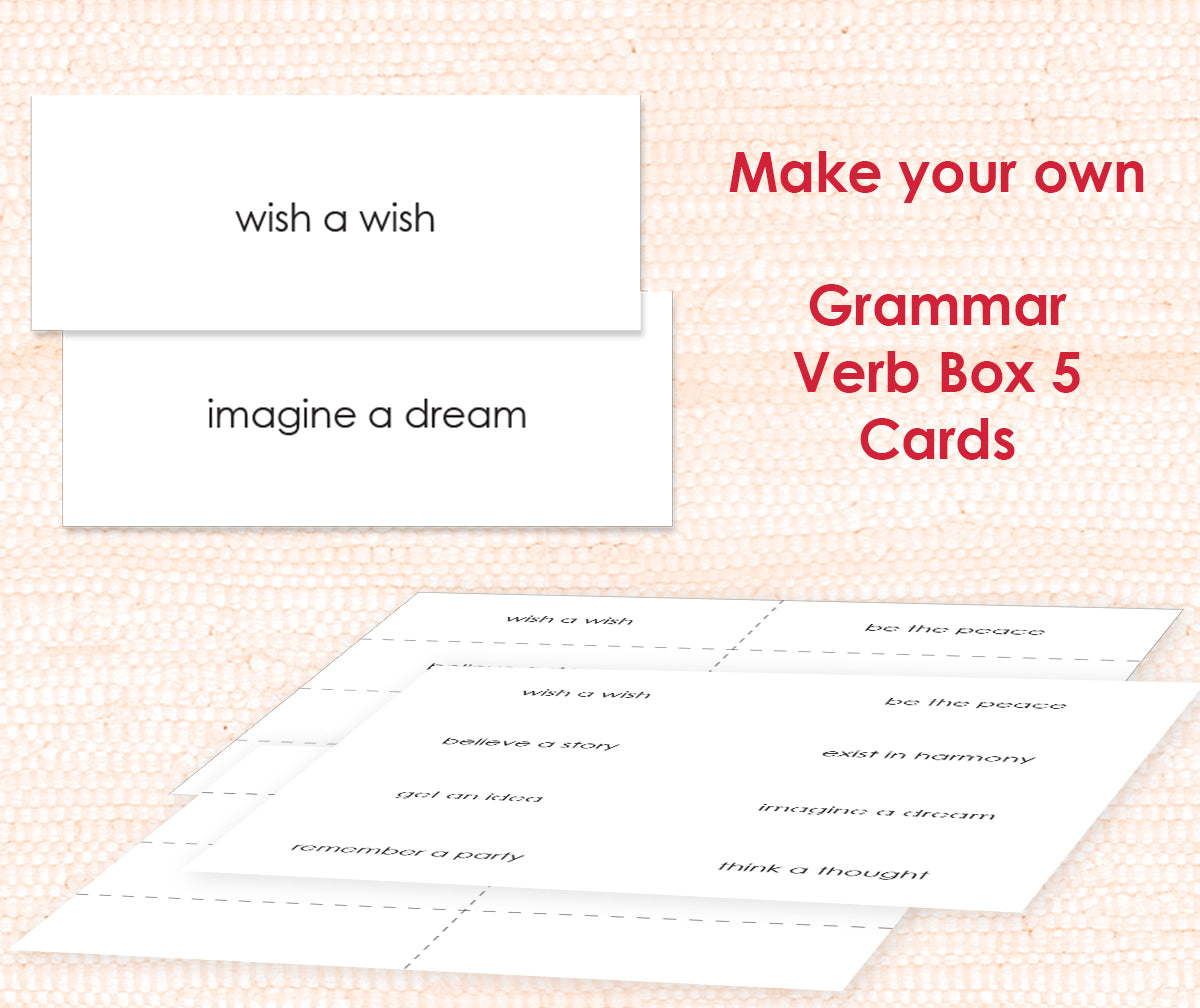 Grammar Step 12: The Verb (Mental Activity) Digital