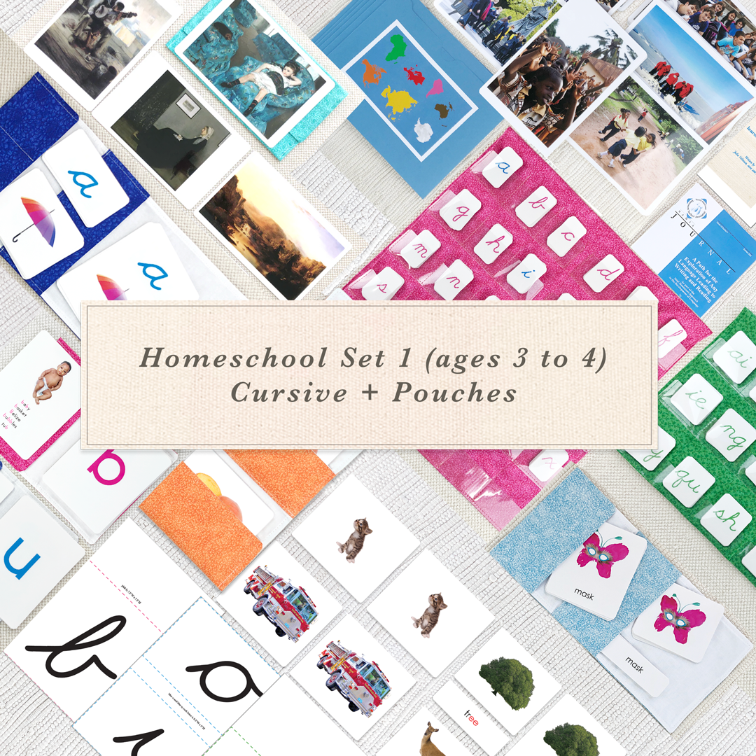 Home School Starter Set 1: Ages 3 to 4
