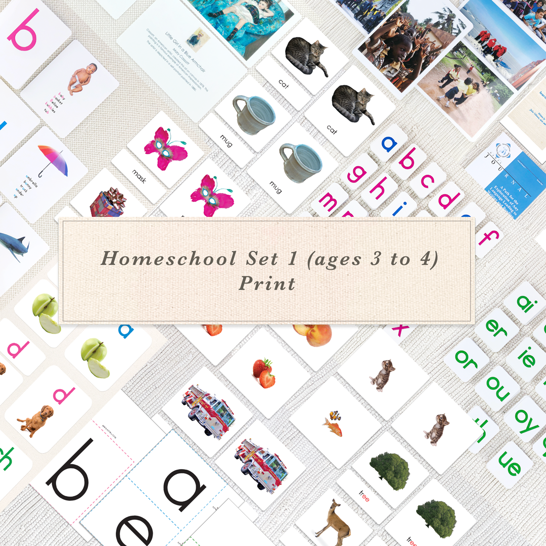 Home School Starter Set 1: Ages 3 to 4