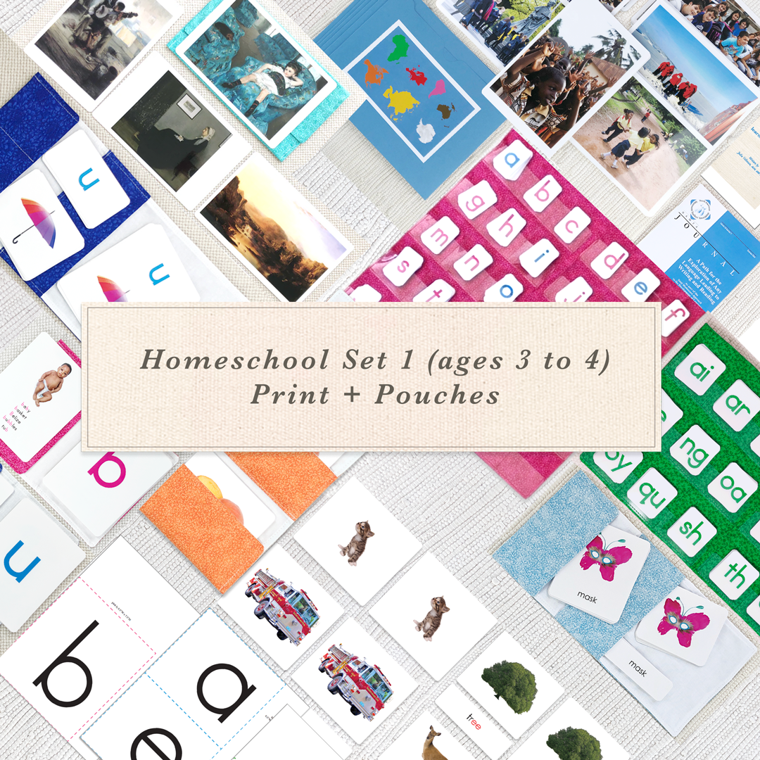 Home School Starter Set 1: Ages 3 to 4