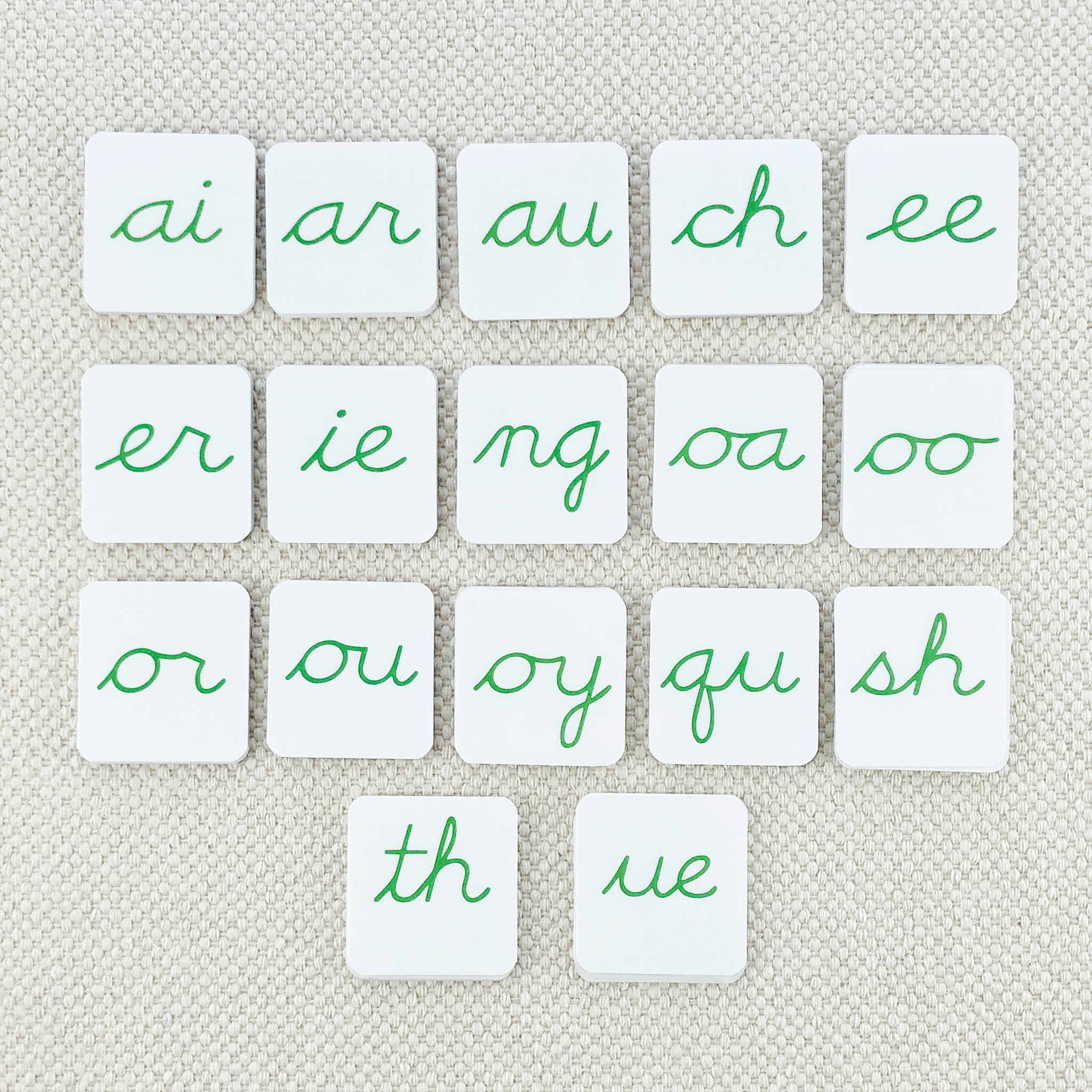 Phonogram Cursive Alphabet